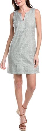 Tommy Bahama Palm-A-Dora Shimmer Bay Linen-Blend Sheath Dress
