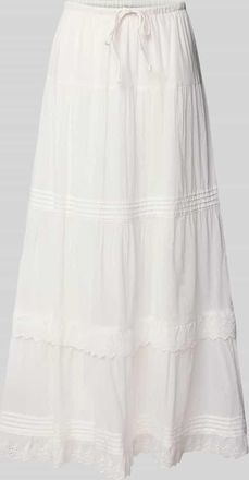 Vero Moda Schmaler Maxi-Rock aus reiner Baumwolle Modell SANDY in Weiss, Gr&ouml;&szlig;e XS