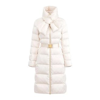 Elisabetta Franchi Parkas, female, White, Size: XS Piumino