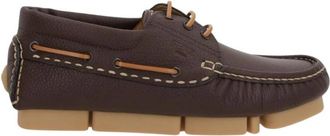 Fendi Bruin Leren Brogue Bootschoenen - Heren - Bootschoenen - Bruin - 42 EU - Leer - Schoenen