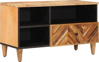 vidaXL Armarios De Almacenamiento Con Caj&oacute;n Marr&oacute;n 80 X 33,5 X 46 Cm Vidaxl