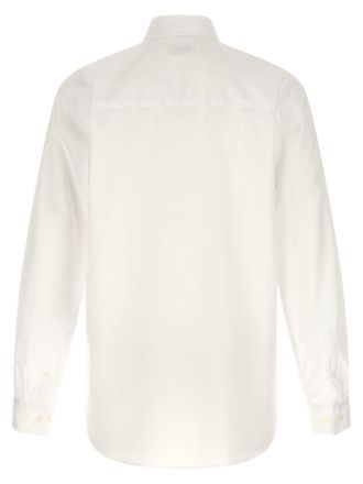 Dries Van Noten Integrated Tie Panel Shirt - White
