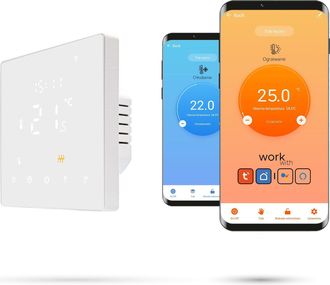 OEM Termostato Controlador De Ambiente Zigbee Tuya Pro3 Blanco