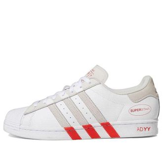 adidas Superstar Extended 3-Stripes White Red GY0995