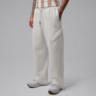Nike Jordan Mens Jordan Flight Fleece Chicago Pants in White | HV9681-133