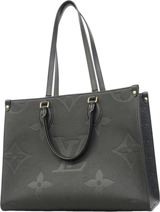 Louis Vuitton Noir Tote Bag (Pre-Owned)