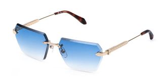 Just Cavalli SJC110 300Q Womens Sunglasses Gold Size 60