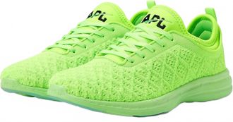 Athletic Propulsion Labs Womens Phantom Shoe In Green/black/clear