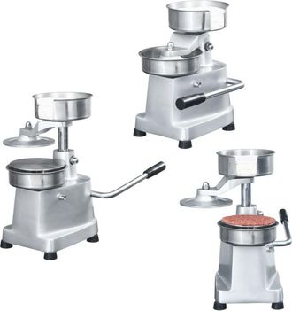 vidaXL Vidaxl - Prensa De Hamburguesas Y 500 Papeles Para Separar Aluminio 10cm