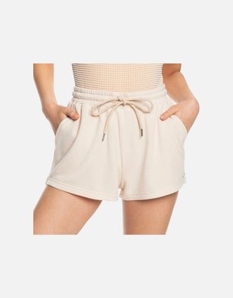 Roxy Womens Roxy Womens Surfing By Moonlight Sweatshorts - Tan - Size: 14