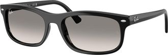 Ray-Ban RB2224F Asian Fit 601/32 Mens Sunglasses Black Size 57