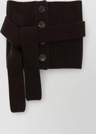 Dries Van Noten cashmere collar