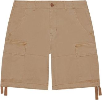 Redskins Comfortabele Bermuda Shorts - Heren - Korte Broeken - Bruin - W29 - Katoen - Korte Broeken