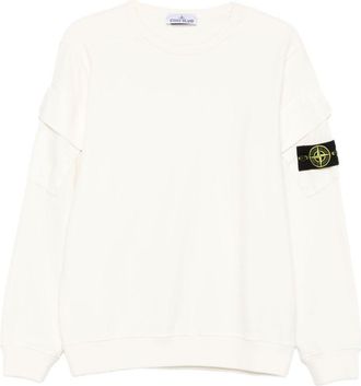 Stone Island Cotton Sweatshirt With Pocket