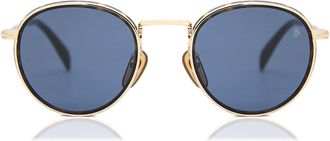 David Beckham DB 1033/S 2IK/KU Mens Sunglasses Gold Size 49