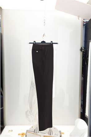 Dior Mens Trousers Wool Brown
