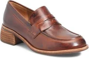 Kork-ease Keegan Penny Loafer Pump in Tan Leather at Nordstrom Rack, Size 9.5