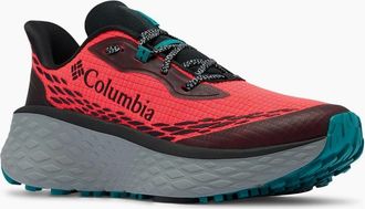 Columbia Womens Columbia Konos Trillium Polyester Womens Neon Sunrise/Teal Chloride Shoes - Red - Size: UK 8 / eu 41 / us 10