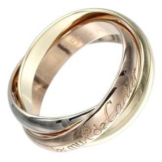 Cartier Yellow Gold (18K) Pink Gold (18K) White Gold (18K) Band Ring (Pre-Owned)
