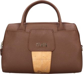 Alviero Martini 1A Classe Faux Leather Bag - Dames - Handtassen - Bruin - ONE Size - Leer - Tassen