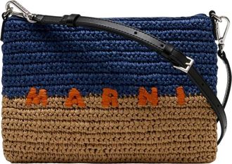 Marni Cross Body Bags, male, Multicolor, Size: ONE SIZE Seaside Pouch