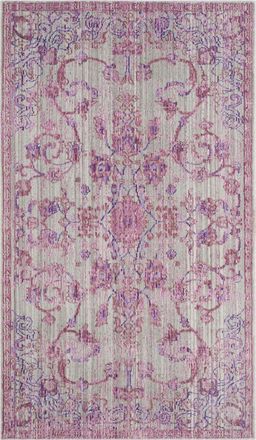 Safavieh Alfombra Poliéster Rosa/Multi 91 X 152 cm