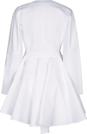 Alaia Womens Dress White Cotton