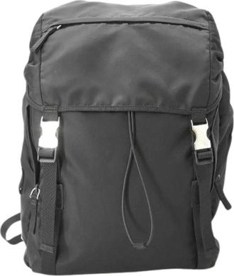 Prada Pre-owned Nylon Backpack - unisex - Prada Vintage - Vintage Backpacks - Black - ONE SIZE - Pre-owned