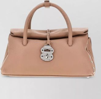 Zanellato dotta centauro small leather tote bag