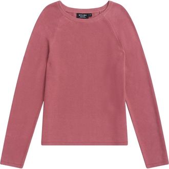 Animal Textured Cotton Sweater in Pink at Nordstrom, Size X-Large