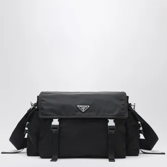 Prada Explore bag in black Re-Nylon and leather