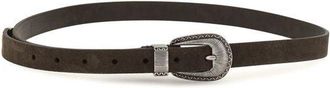 Brunello Cucinelli Suede Leather Belt - Brown