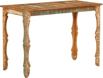 vidaXL Mesa De Comedor Madera Maciza Reciclada 110x52x76 Cm Vidaxl