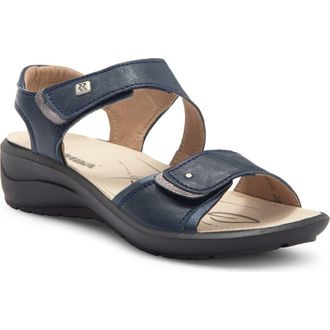 Romika Annecy Ankle Strap Platform Sandal in Ocean at Nordstrom Rack, Size 7-7.5Us / 38Eu