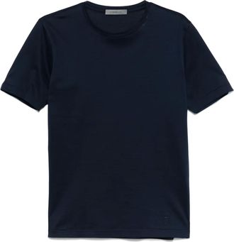 Corneliani T-shirt con logo - Blu