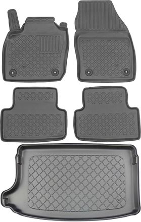 OEM Volkswagen T-cross Crossover De Abril De 2019. Juego De Alfombrillas Para Coche Y Maletero