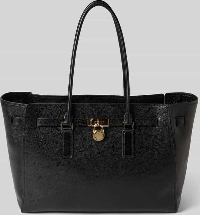 Handtasche mit Tragehenkel Modell HAMILTON in Black, Gr&ouml;&szlig;e 1