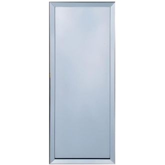 Vente-Unique Specchio - 50 x 170 cm - Legno di eucalipto Argentato - DARCY