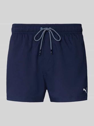 Puma Badehose mit Seitentaschen und Klettverschlusstasche hinten in Marine, Gr&ouml;&szlig;e XXL