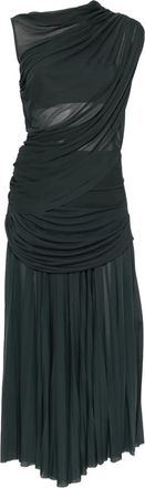 Proenza Schouler Gedrapeerde mini-jurk met uitgesneden details - Groen