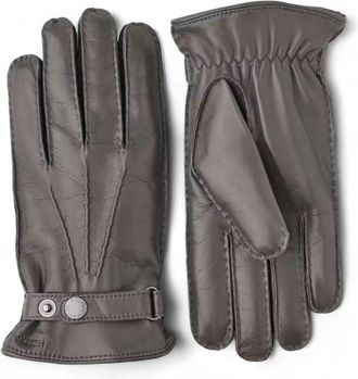 Hestra Heren Leren Winterhandschoenen met Wol - Heren - Handschoenen - Bruin - 10 IN - Wol - Accessoires