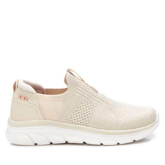 Xti Womens Slip On Casual Sneakers In Beige