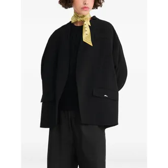 Longchamp Silk Pointed-Tip Scarf - Yellow