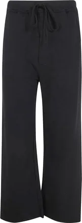 Thom Krom Broeken, Dames, Zwart, L, Wide Broeken