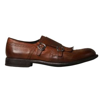 Doucal's Schoenen - Heren - Nette schoenen - Bruin - 43 EU - Leer - Schoenen
