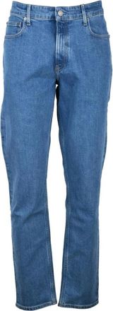 Calvin Klein Tapered Fit Jeans - Heren - Regular Fit Jeans - Blauw - W32 - Katoen - Jeans