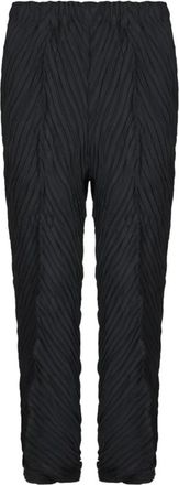 Issey Miyake Slim-fit Broek - Dames - Slim Fit Broeken - Zwart - M - Broeken