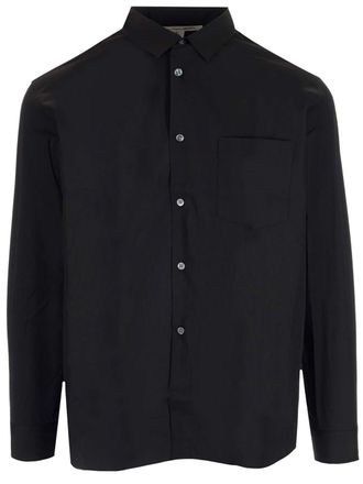 Comme Des Gar&ccedil;ons Cotton Poplin Shirt Shirts Black