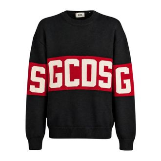 GCDS Gcds, Uomo, Maglie, Nero, XL, new