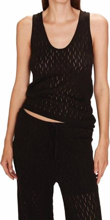 Grace & Mila Rarely Tank Top In Noir